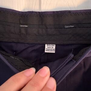 Calvin Klein Navy work pants 34x34